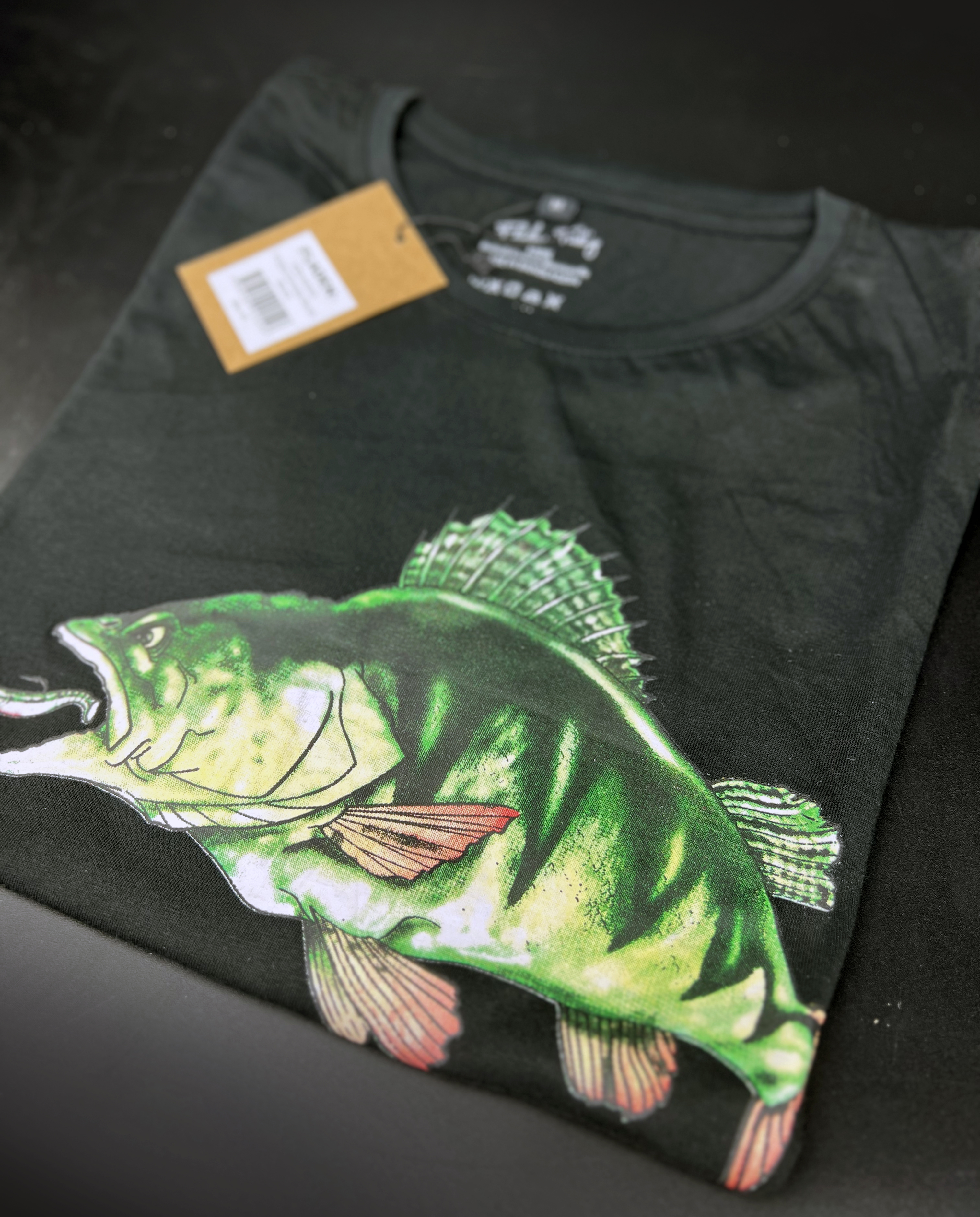 Fladen Greedy Perch Predator Fishing T-Shirt Size: M – Glasgow