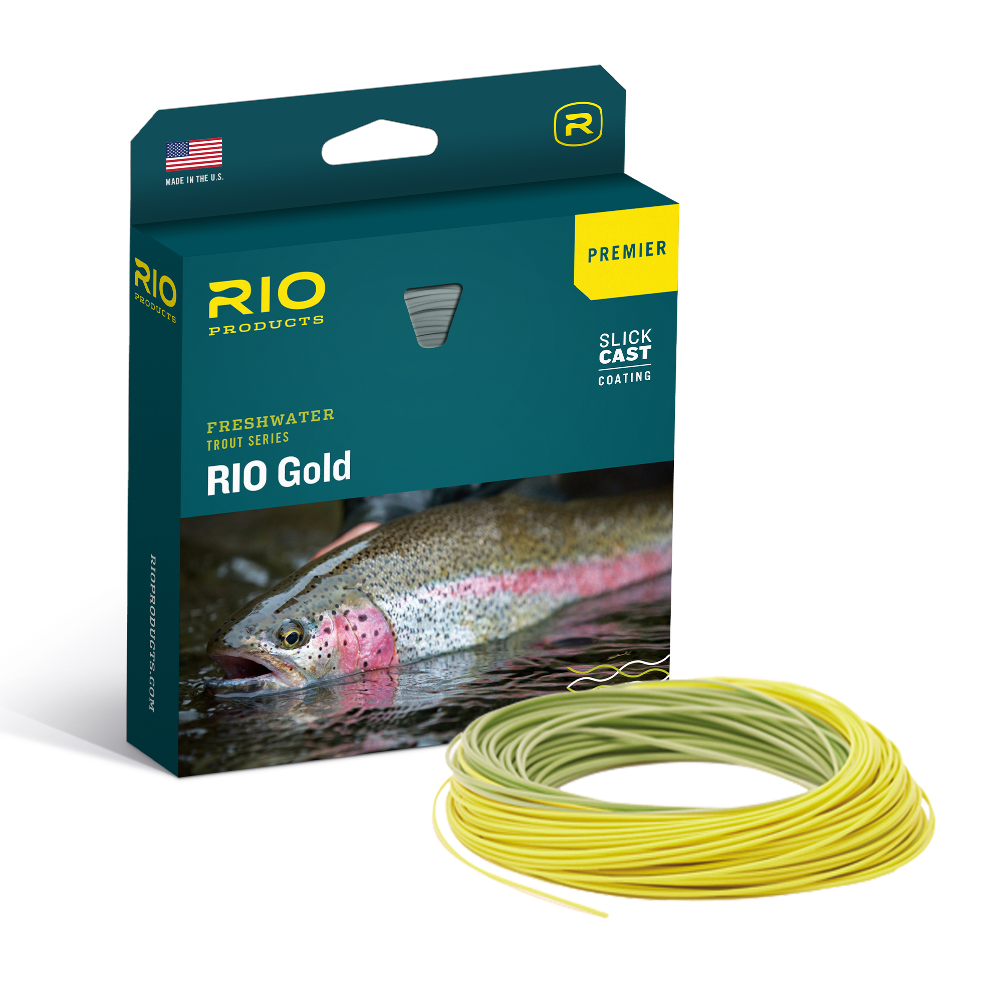 Rio Gold Fly Line (Premier) WF6F / Melon/Gray Dun