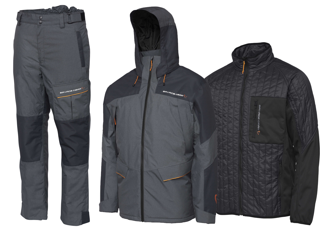 Savage Gear Thermo Guard 3-Piece Suit Charcoal Grey Melange – Glasgow ...