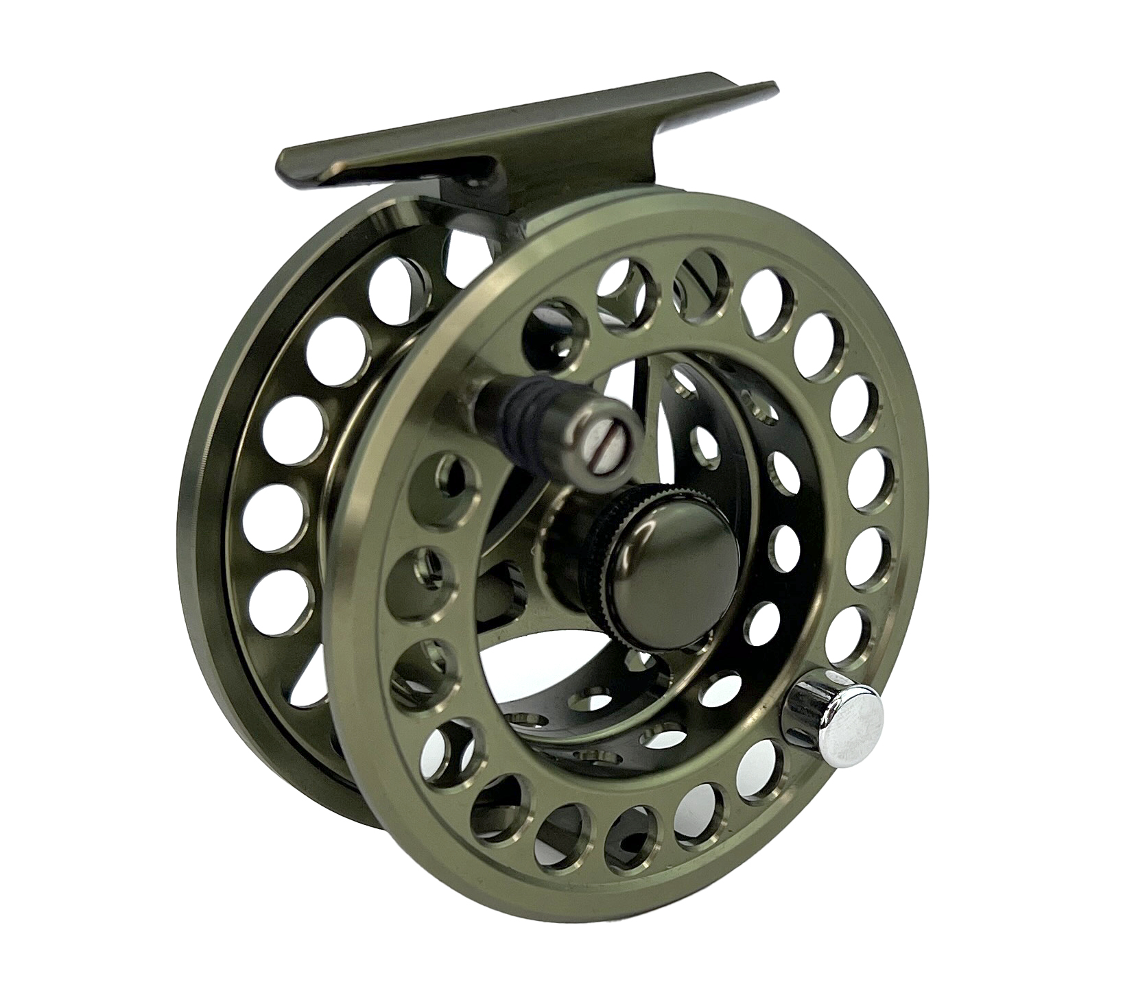 Stillwater CNC Luggie Superlight Large Arbour Fly Reels Size: #7/9 :  Gunsmoke – Glasgow Angling Centre