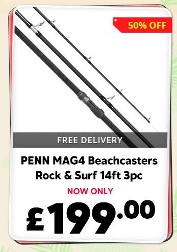 SPENN MAG4 Beachcasters Rock & Surf 14ft 3pc