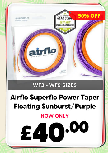 Airflo Superflo Power Taper Floating Sunburst / Purple