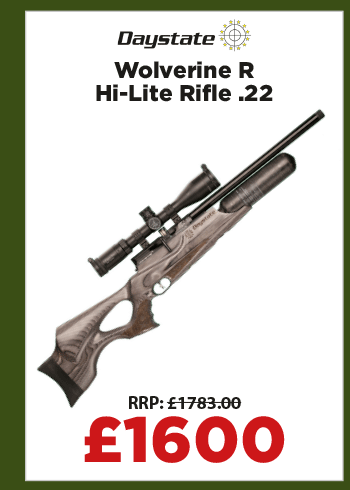 Daystate Wolverine R Hi-Lite Rifle: .22