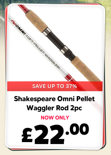 Shakespeare Omni Pellet Waggler Rod 2pc