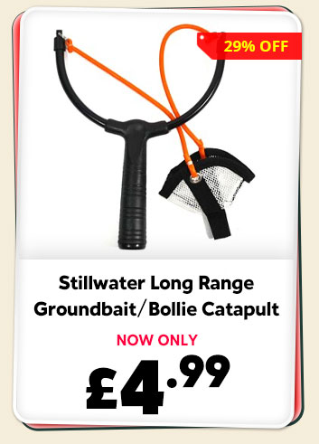 Stillwater Long Range Groundbait/Bollie Catapult