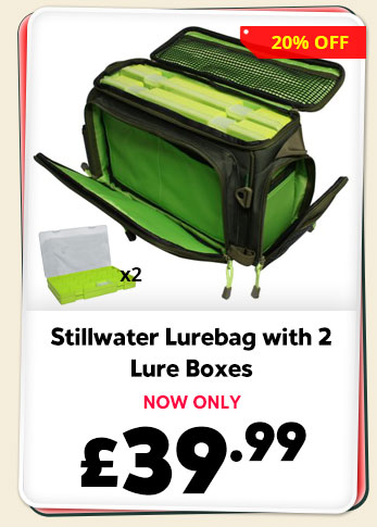 Stillwater Lurebag with 2 Lure Boxes