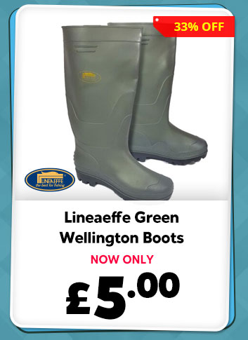 Lineaeffe Green Wellington Boots