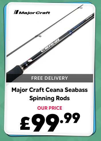 Major Craft Ceana Seabass Spinning Rods