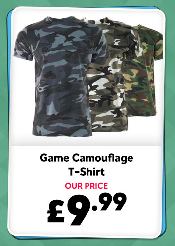 Game Camouflage T Shirt