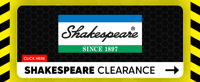 CLEARANCE SHAKESPEARE FISHING TACKLE